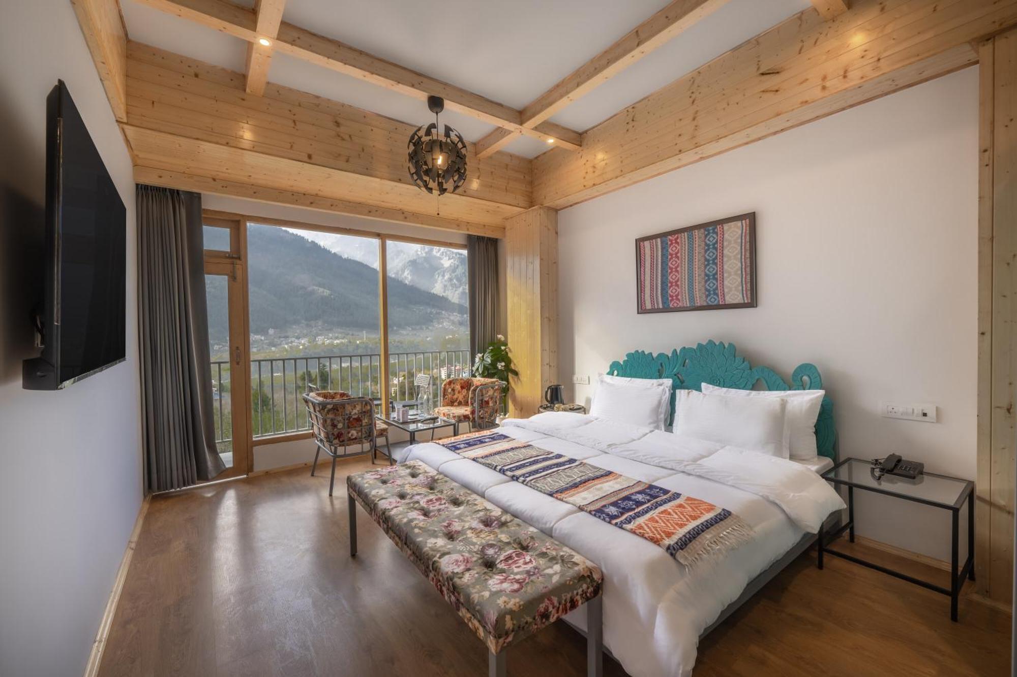 Echor Himalayan Heights Luxe Manali Hotel ภายนอก รูปภาพ