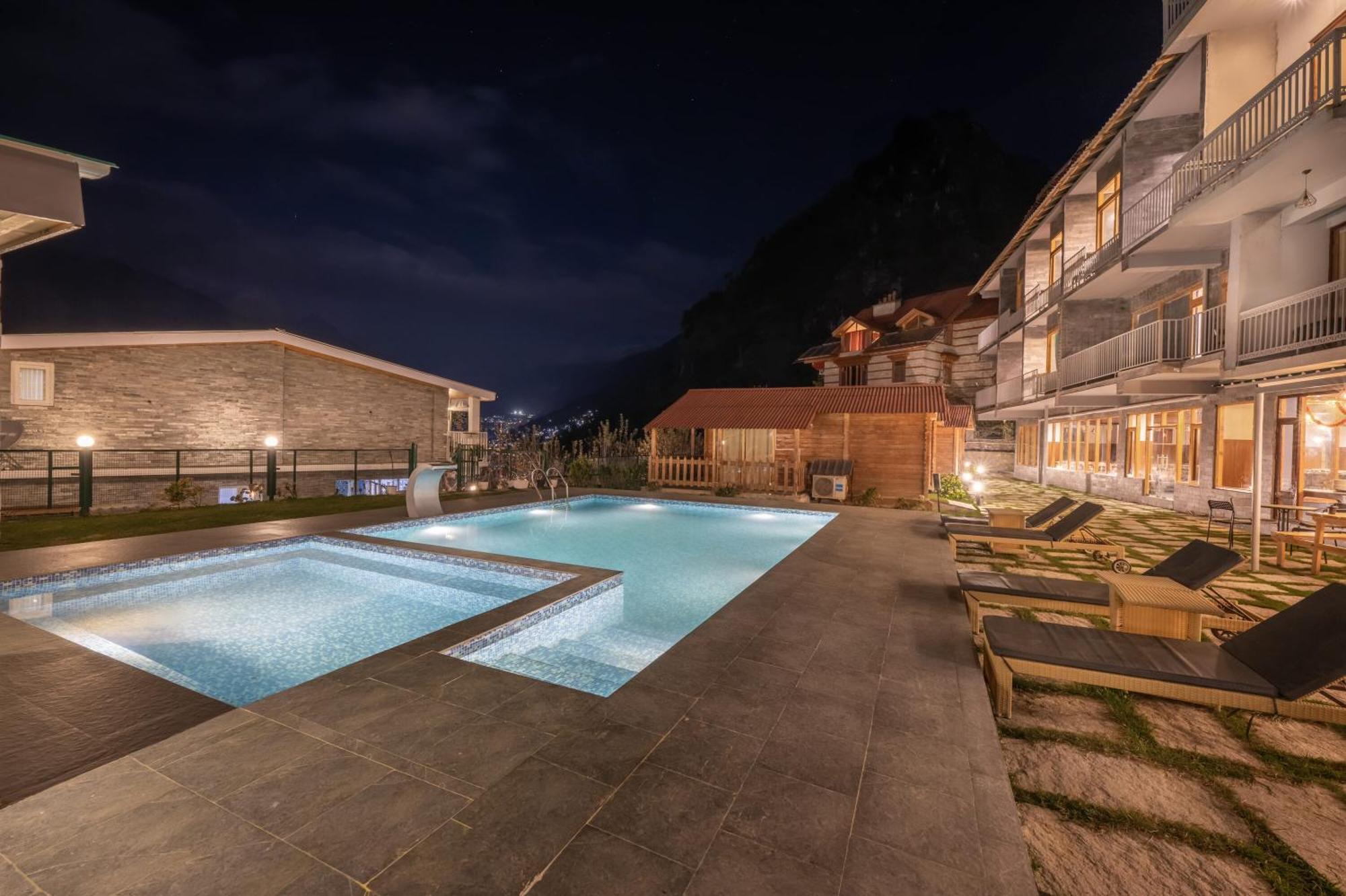 Echor Himalayan Heights Luxe Manali Hotel ภายนอก รูปภาพ