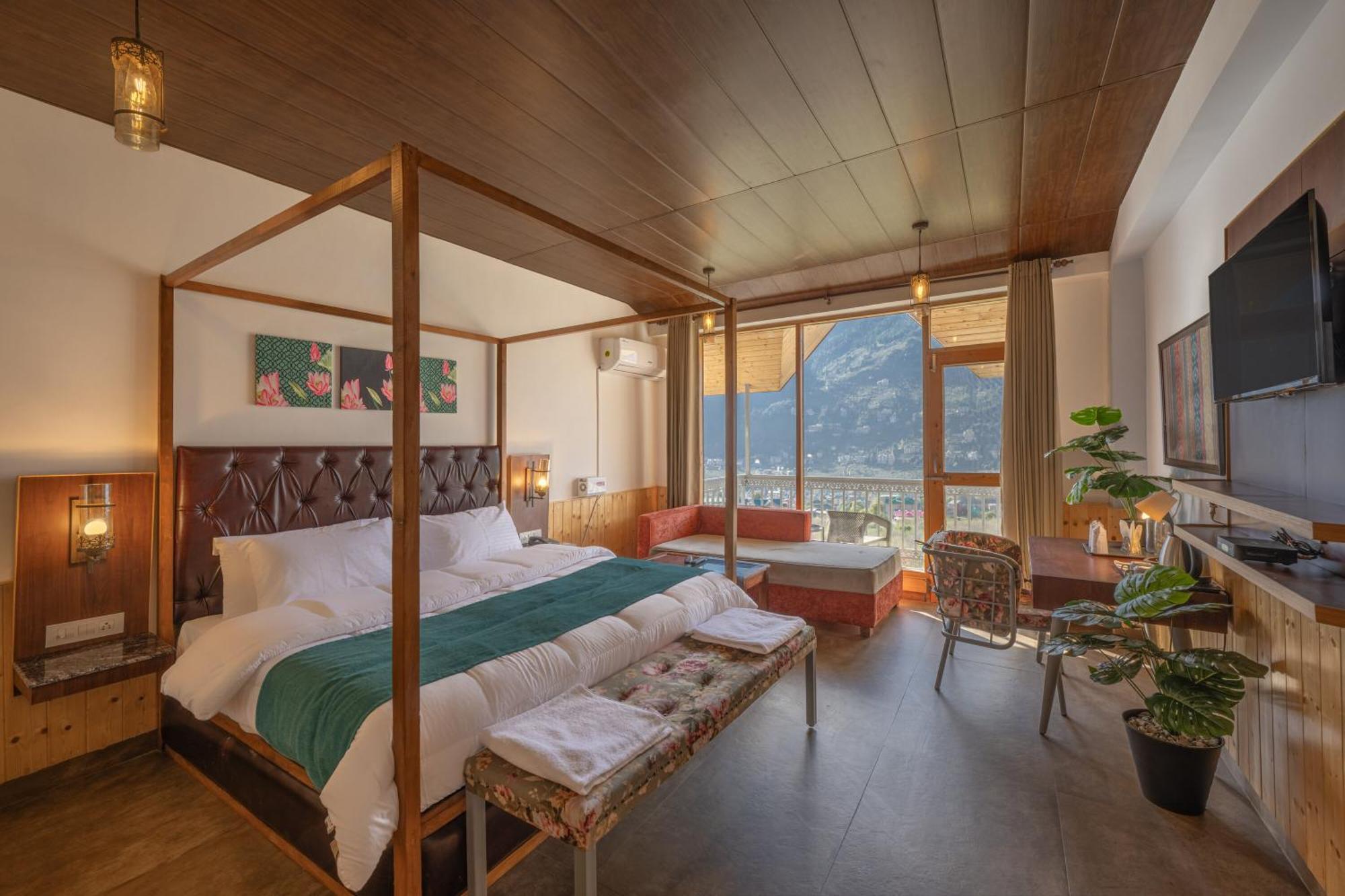 Echor Himalayan Heights Luxe Manali Hotel ภายนอก รูปภาพ